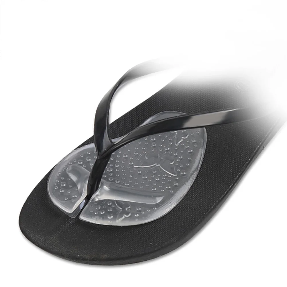 

Foot Pads Shock Absorption Forefoot Flip-flops Cushion Inserts Sandals Thong Anti-sliding Open Toe Pink Woman
