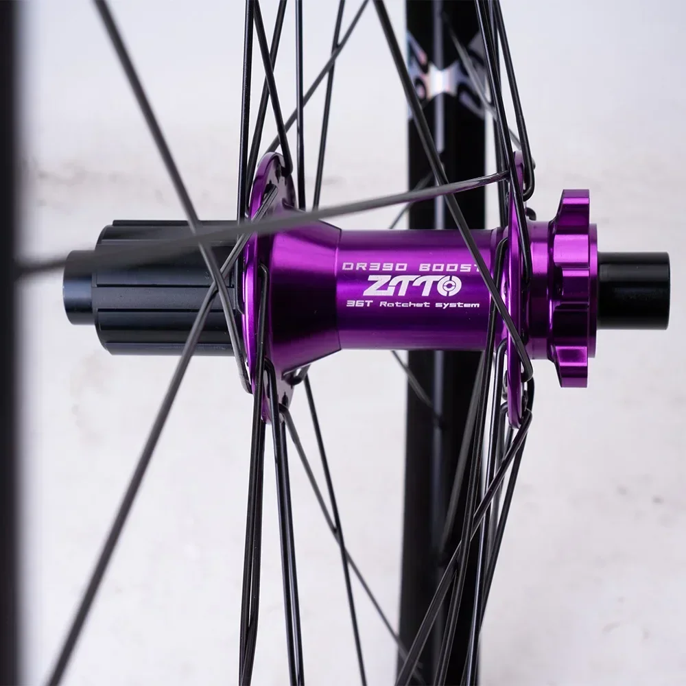 ZTTO MTB AM DH مجموعة عجلات لايحتاج 27.5 29 عجلة خلفية 32 فتحة مكبح قرصي محور 36T سقاطة 148 محور معزز 142 من خلال المحور 10x141 135 QR