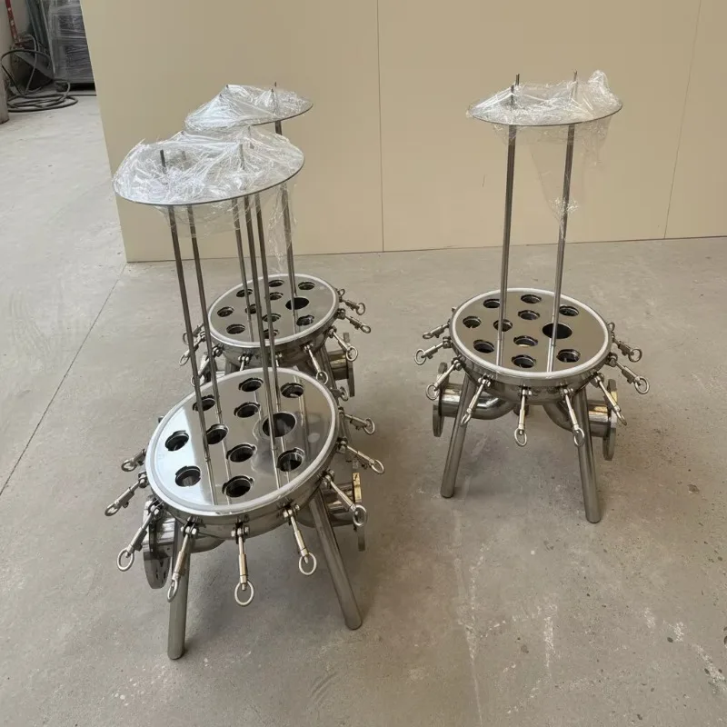 Food Grade Stainless Steel SS304 Cartridge Filter Housing, Corrosion Resistant, Industrial