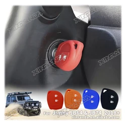 silica gel Car Key Cover for  Jimny Car Accessories