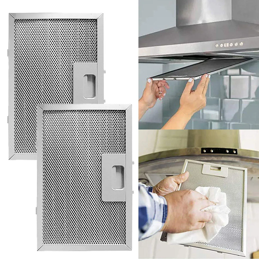 

For Kitchen Use Metal Mesh Extractor Filter Aluminized Grease Filtration Metal Filter Compatible With Leading Brands