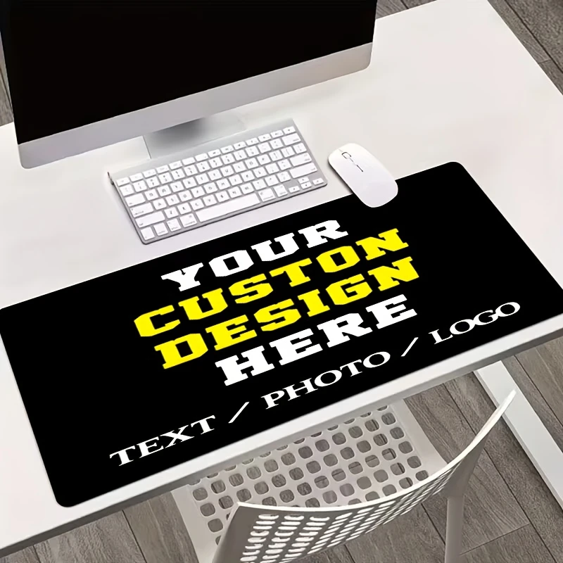 Custom XXL Mouse Pad DIY Custom Image Logo Large Desk Mat Waterproof Non Slip Gaming Mousepad For Laptop PC