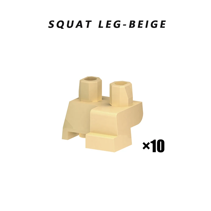 Special Modelling Figures Squat Leg Spherical Joints Hands Bricks Body Parts Building Blocks MOC Accessories Compatible Kids Toy