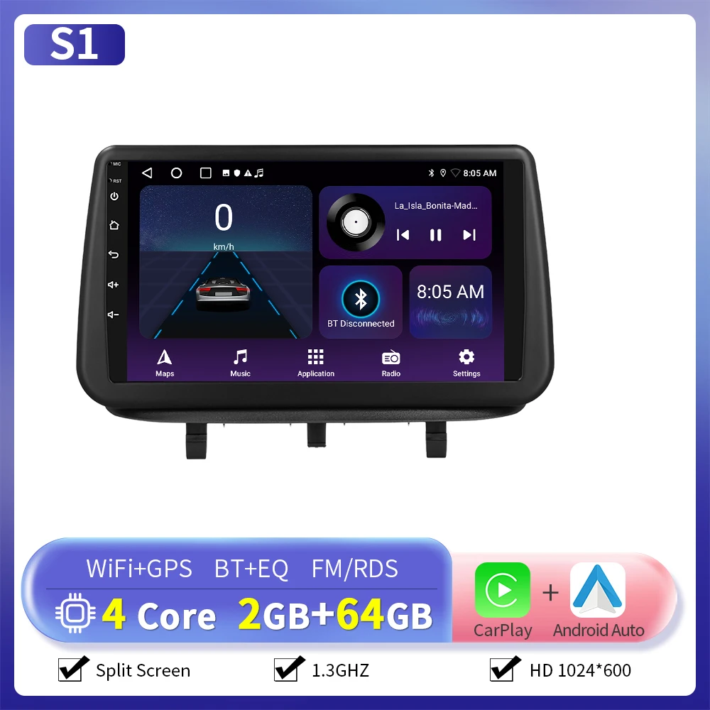 Camecho 6 + 128G 8core Autoradio GPS Stereo Voor Opel MERIVA 2010-2014 Multimedia Speler Draadloze Carplay Android Auto Wifi 4G Netto