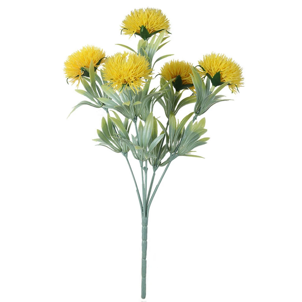 Домашняя ваза с искусственными цветами, декор, простая в использовании, элегантная на ощупь, реалистичные цветы, долговечная романтическая атмосфера