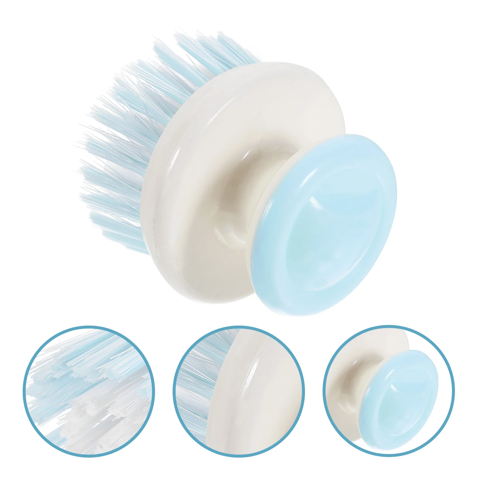 

Plastic Dish Brush Multi Surface Cleaner for Kitchen Bathroom Laundry Room Showers Tubs Stoves Carpets Upholstery