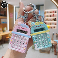 1PCS Kawaii Mini Calculator Maze Pocket Calculator Portable Key Ring 8 Digits Display Boy Girl Gift High Quality