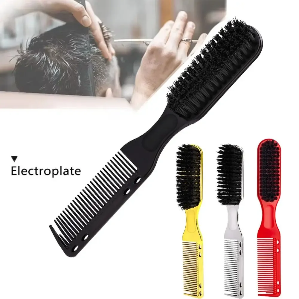 

Gifts Multifunctional Men's Beard Styling Combing Dual Head Hair Accessories Beard Styling Brush Convenient Hair Brush Comb