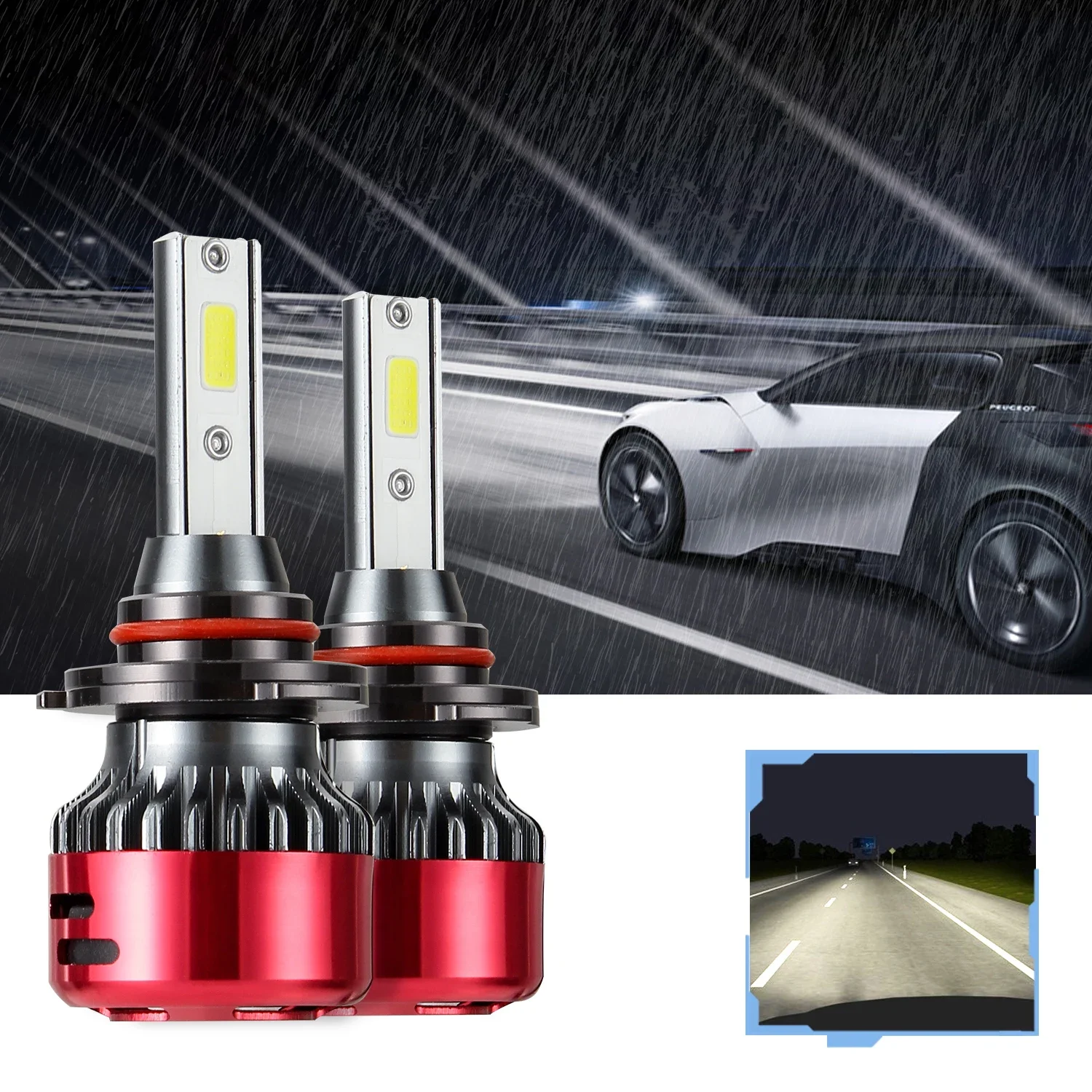 Kit d'ampoules de sauna à LED pour voiture, pièces automobiles, accessoires automobiles, éclairage étanche IP67, super lumineux, vente en gros