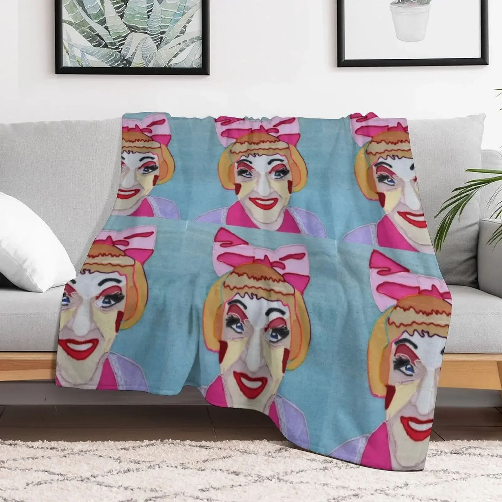 

Grayson Perry Throw Blanket Blankets For Baby Single Warm Blankets Cute Plaid Polar Blankets