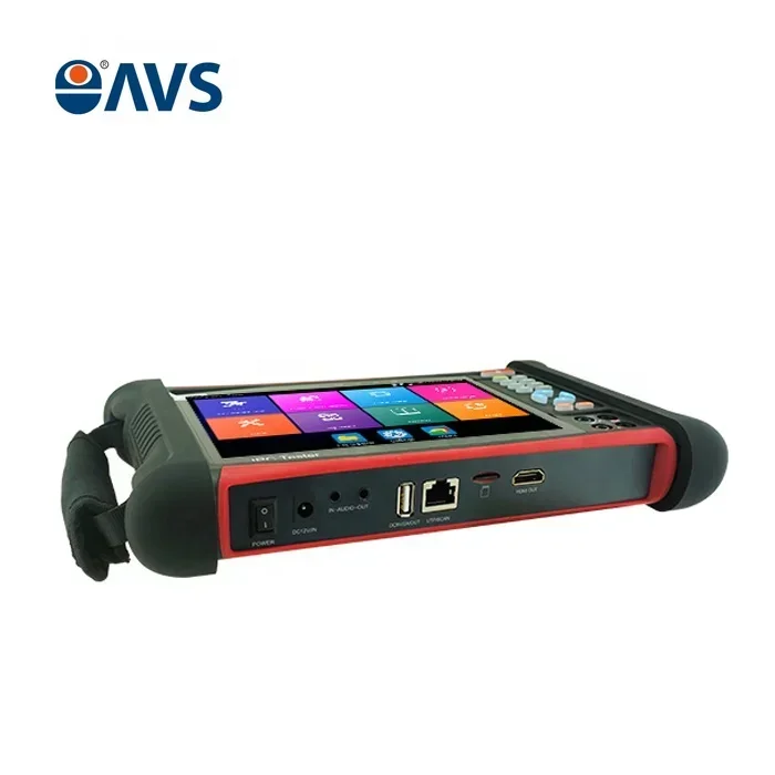 

Новейший тестер для всех камер 4K, тестер сетевых и кабелей в одном тестере видеонаблюдения Pro X7-MOVTADHS, портативный монитор видеонаблюдения 2 ГБ + 16 ГБ