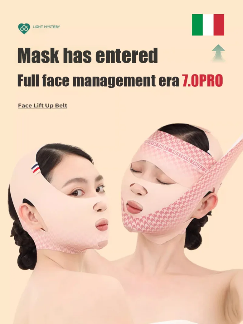 Household Three in One Face Mask Improve Facial Features Lift and Tighten V-face Mask