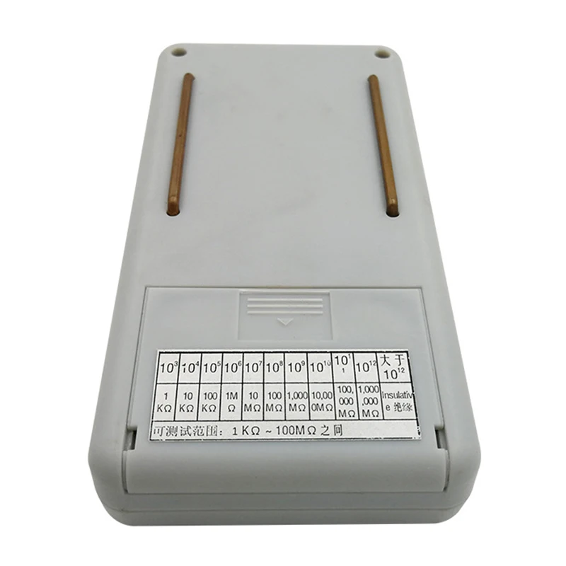 2026 Surface Resistance Tester Handheld Static Measuring Instrument LCD Digital Surface Resistance Tester MODLE-400