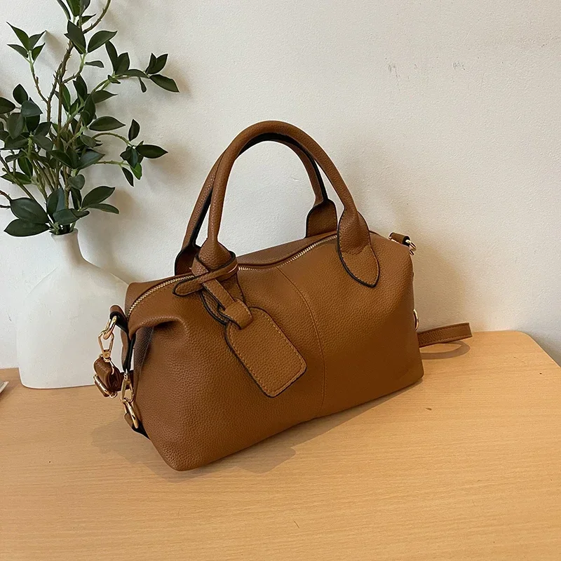 

Женская универсальная сумка через плечо большой вместимости, новинка лета 2024, женская рабочая сумка Boston Bag Una Bolsa De Hombro