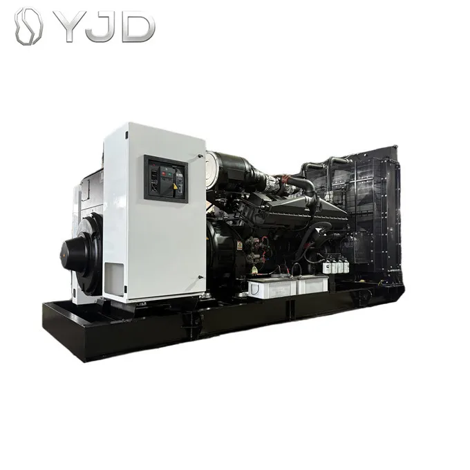Electric Diesel Generator 1375kva/1100KW with KTA50-G8 Engine ATS Silent Type Open Frame Soundproof Canopy