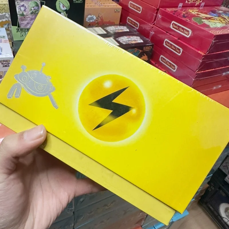 Hot Sale Original Pokémon Trading Cards PTCG Thunder Grass Radiant Energy gift box Collection card Birthday Gift Chinese Version view 2