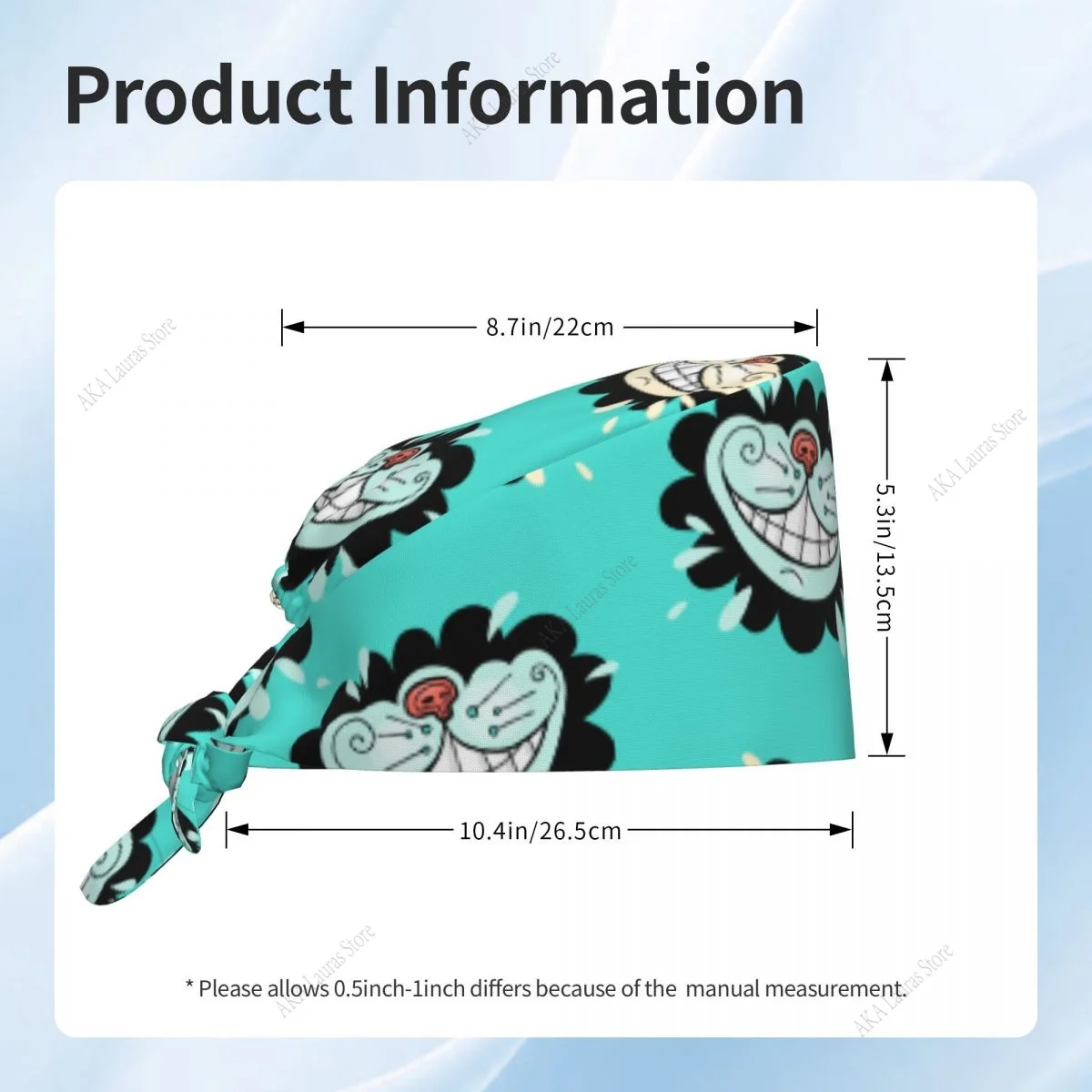 Kat Voor Tale Caterpillar Unisex Verpleging Scrub Caps Grappig Ademend Veterinaire Verpleging Accessoires Anesthesie Scrub Cap