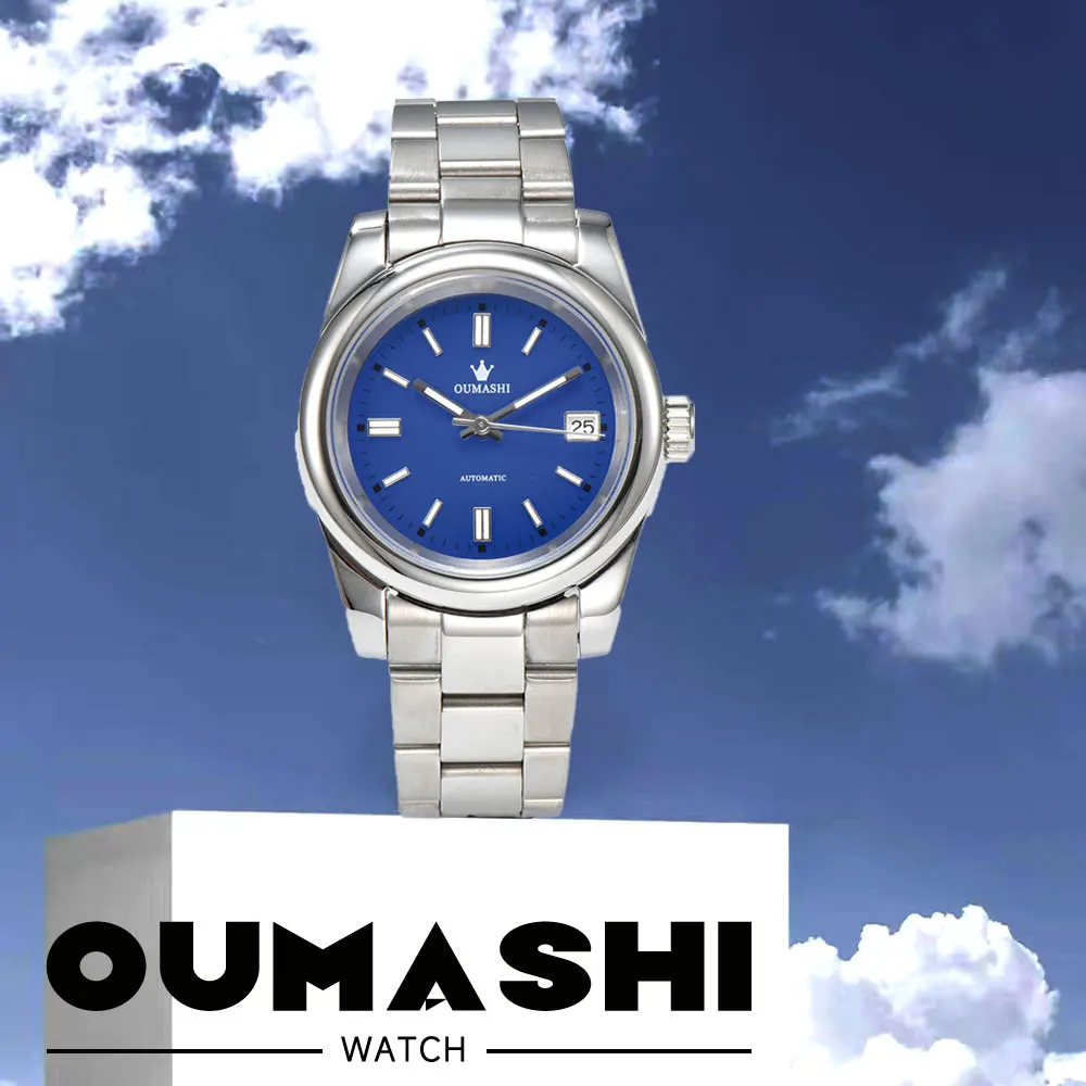 

39mm Men's NH35 Automatic Mechanical Watch 316L stainless steel case sapphire glass NH35 automatic movement Date