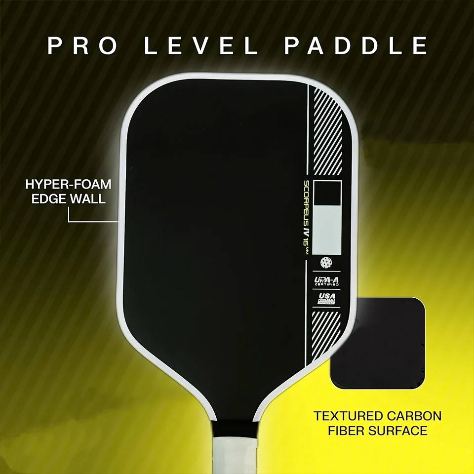 Nieuwe USAPA Goedgekeurde Pickleball Paddle Spin en Power T700 Koolstofvezel Racket Honingraat Kern Professionele 16 MM Pickleball Racket