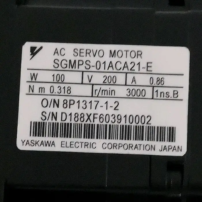 Original Genuine，SGMPS-01ACA21-E Brand New Servo Motor，in stock，Fast shipping，SGMPS 01ACA21 E