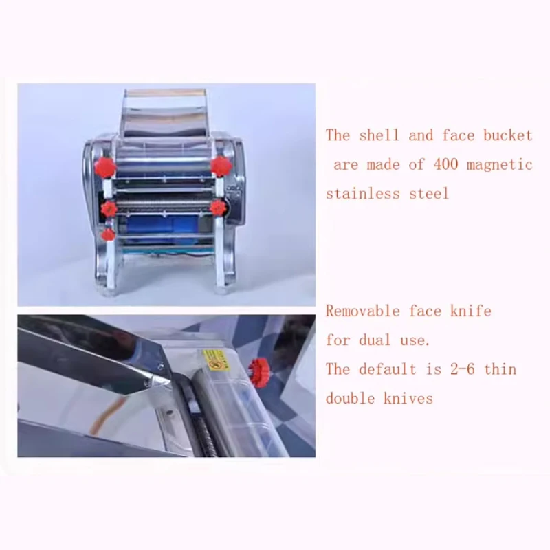 ماكينة صنع المعكرونة الكهربائية الأوتوماتيكية متعددة الوظائف ماكينة صنع المعكرونة المعكرونة ماكينة بثق أسطوانة العجين #4