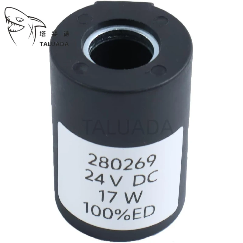 280269 For R914 R924 R934 R944 R954 R964 R974 R984 Solenoid Valve Coil 12V 24V 17W Excavator