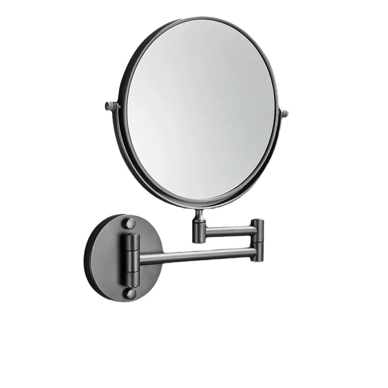 no-drill-wall-mounted-magnifng-mirror-hotel-beau-mirror-rotatable-metal-frame-personal-care-cosmetic-mirror-for-batoom