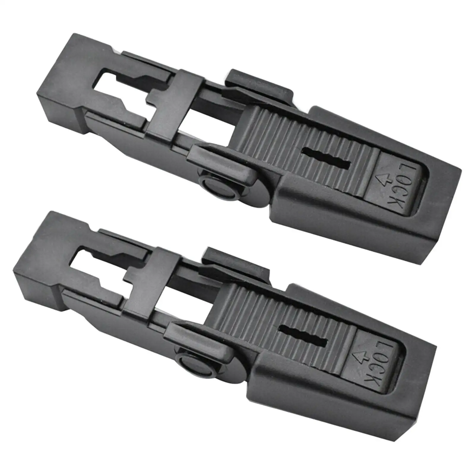 2Pcs Front Windshield Wiper Clip Black for Land Rover Discovery 2