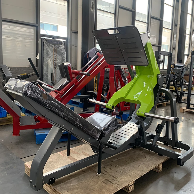 

Professional Factory Direct Commercial Fitness Free Weight Plate Loaded Strength Training 45 Degree Leg Press Gym Equipment