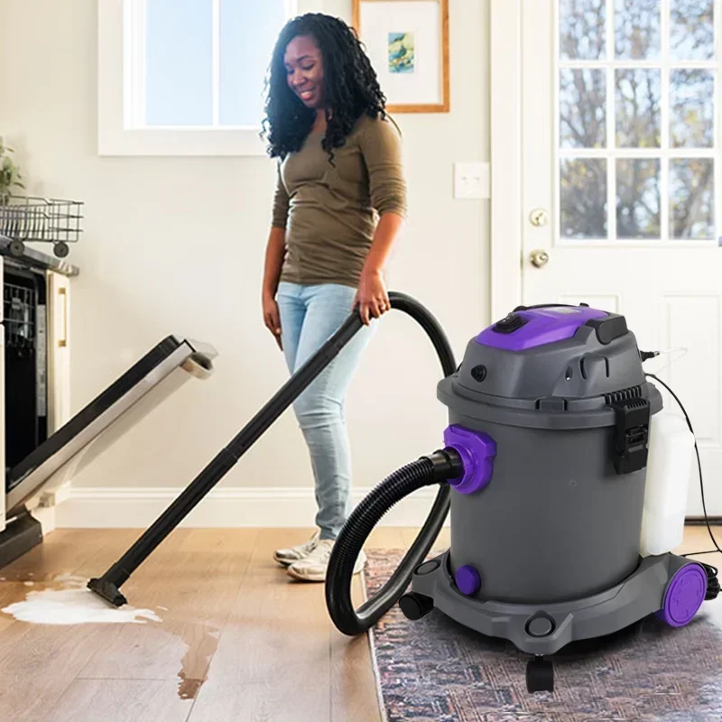 20L Electric Cyclonic Wet And Dry 1400W Household Commercial High Power Water Suction Portable Car Canister Vacuum Cleaner