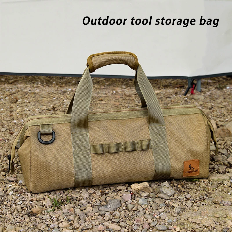 Outdoor Ground Nail Storage Bag, Tent Canopy Hammer Wind Rope Storage Bag, Camping Multifunctional Tool Kit