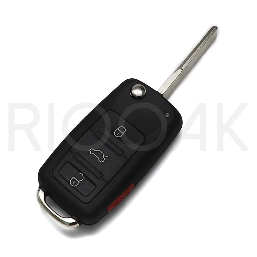 4E 083220 D/220E 4E 0837220 M Flip Portachiavi remoto 433 Mhz ID46 Chip Keyless-Go Portachiavi remoto per Audi A8 S8 2003-2009