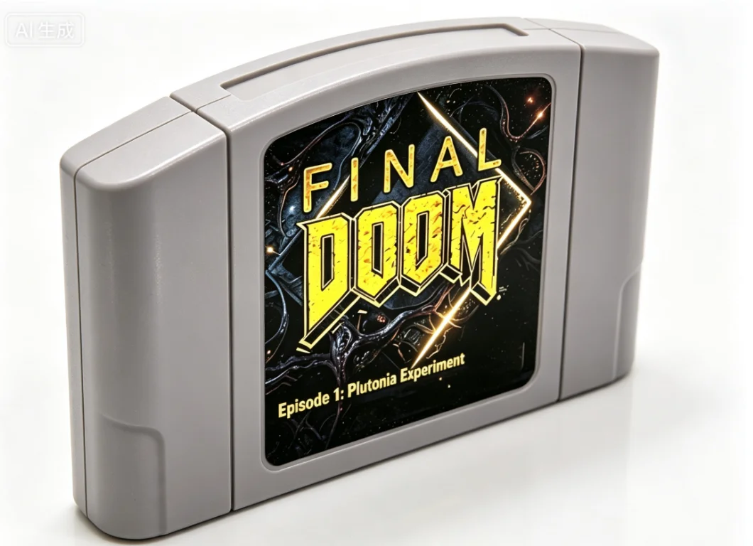 N64 Final Doom Episode 1: Plutonia Experiment Episode 2：TNT:Evilution THE ULTIMATE Doom