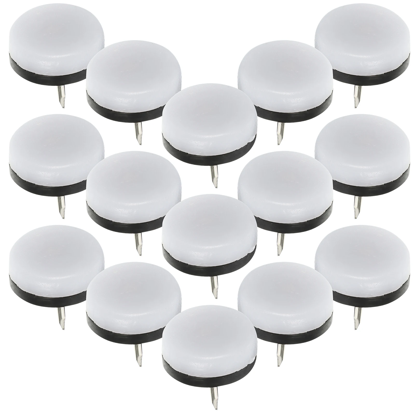 

40 Pcs 28mm Anti Slip Foot Nails for Furniture Legs Chairs Tables Glide Protectors Wood Floor Leveling Non Slip