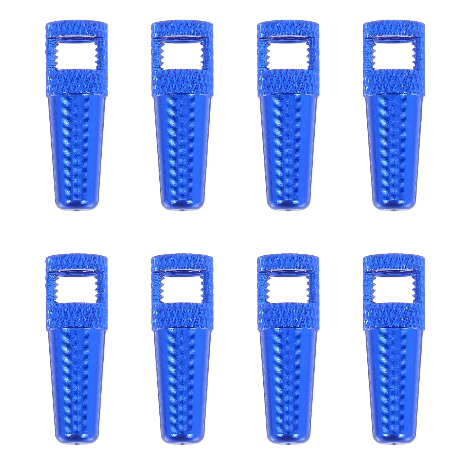 

8Pcs Aluminum Alloy Bicycle Valve Caps Secure Fit Precise Hole Design Stylish Touch for Younger Riders Tire Valve Stem Caps