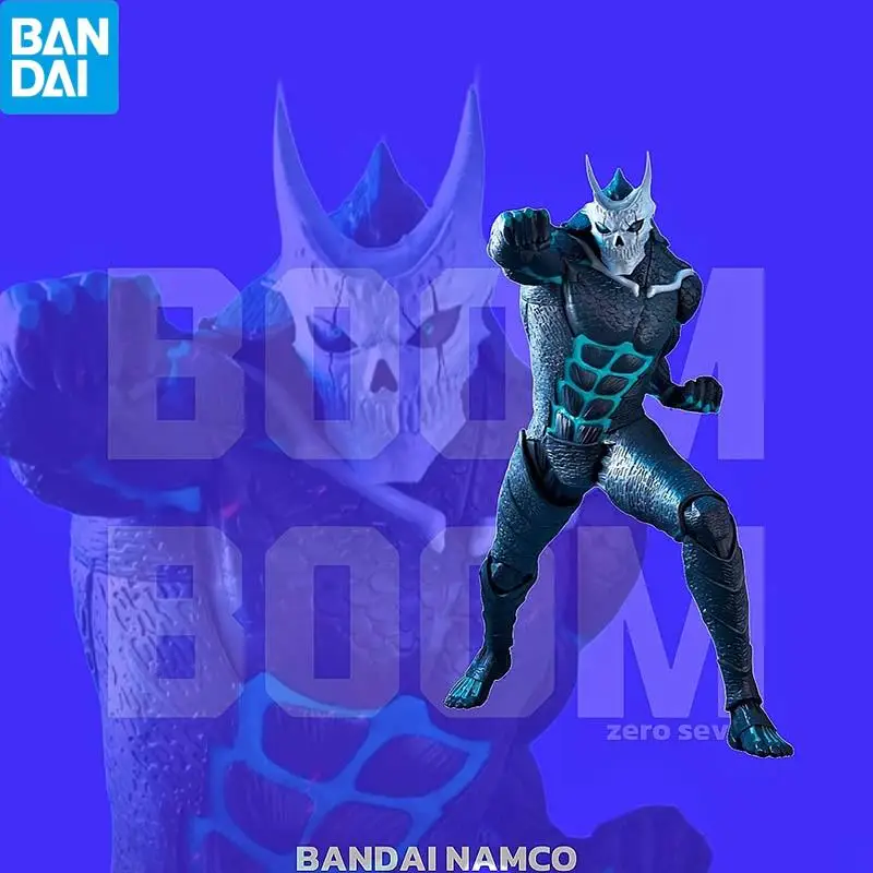 Genuíno BANDAI NAMCO Kaiju No.8 Grandista Hibino Kafka Figura de PVC em estoque Coletor Estatueta Brinquedos Novo e modelo de boneca não aberta