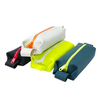 シリコーン化粧ポーチ防水化粧品ポーチバッグ女性のための財布ミニ旅行化粧トイレタリーバッグポーチ収納袋