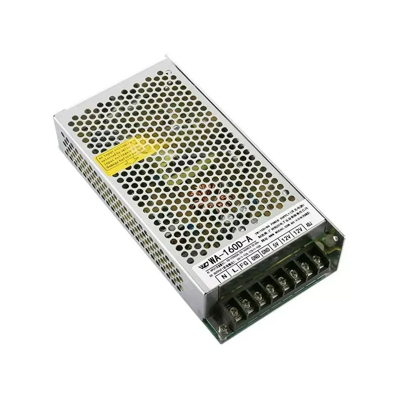 Screw Power Box for Arcade Gaming Machine High-power 5V12A/12V10A Compatible with Coin Operated Gaming Machine Power Supply