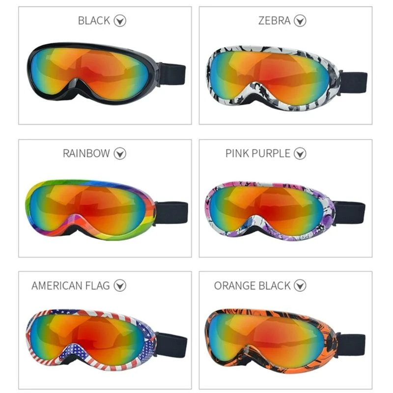 Ski Goggles Wear Resistance Durable Men Women Boy Girl Teenager Skiing Glasses