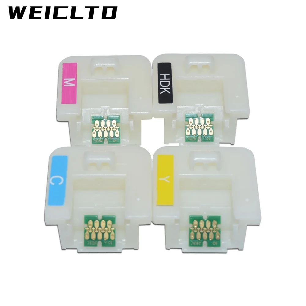 T741 741 T741X T7411-T7414 Chip For Epson Surecolor F6070 F6200 F6000 F7000 F7100 F7200 F7270 F9200 F9300 F7070 F7170 F9370