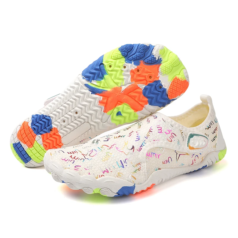 

Kids Students Barefoot Quick-Drying Beach Swimming Aqua Shoes Summer Parent-child Water Shoes Boys Girls Fitness Running Shoes