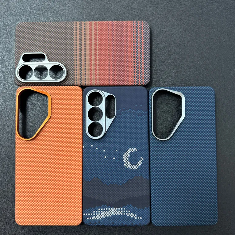 Magnetic Kevlar Carbon Fiber Phone Case for Samsung Galaxy S26 Ultra Luxury Business  Magnetic Cover for Magsafe for S26Ultra ﻿