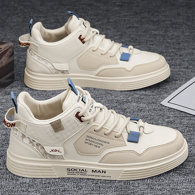 New Men s Casual Sports Shoes Soft Vulcanized Men s Shoes Men s Flat match Versatile Casual Outdoor Outdoor Jogging Men s Shoes AliExpress