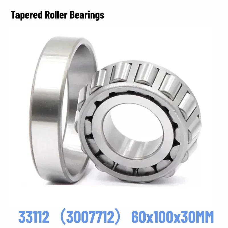 1PCS  33112 3007712 60x100x30MM ABEC-1 ESteering Head Bearing Tapered Roller Bearing Motorcycle Bearing