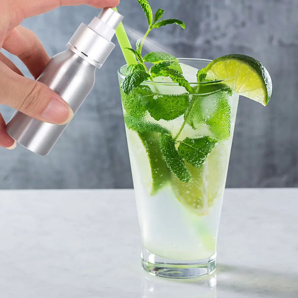 

2 Pcs Atomizer Spray Bottle 30ml Alcohol Spray Bottle 50ml Bitters Bottles Alcohol Sprayer Perfume Mister Travel Size