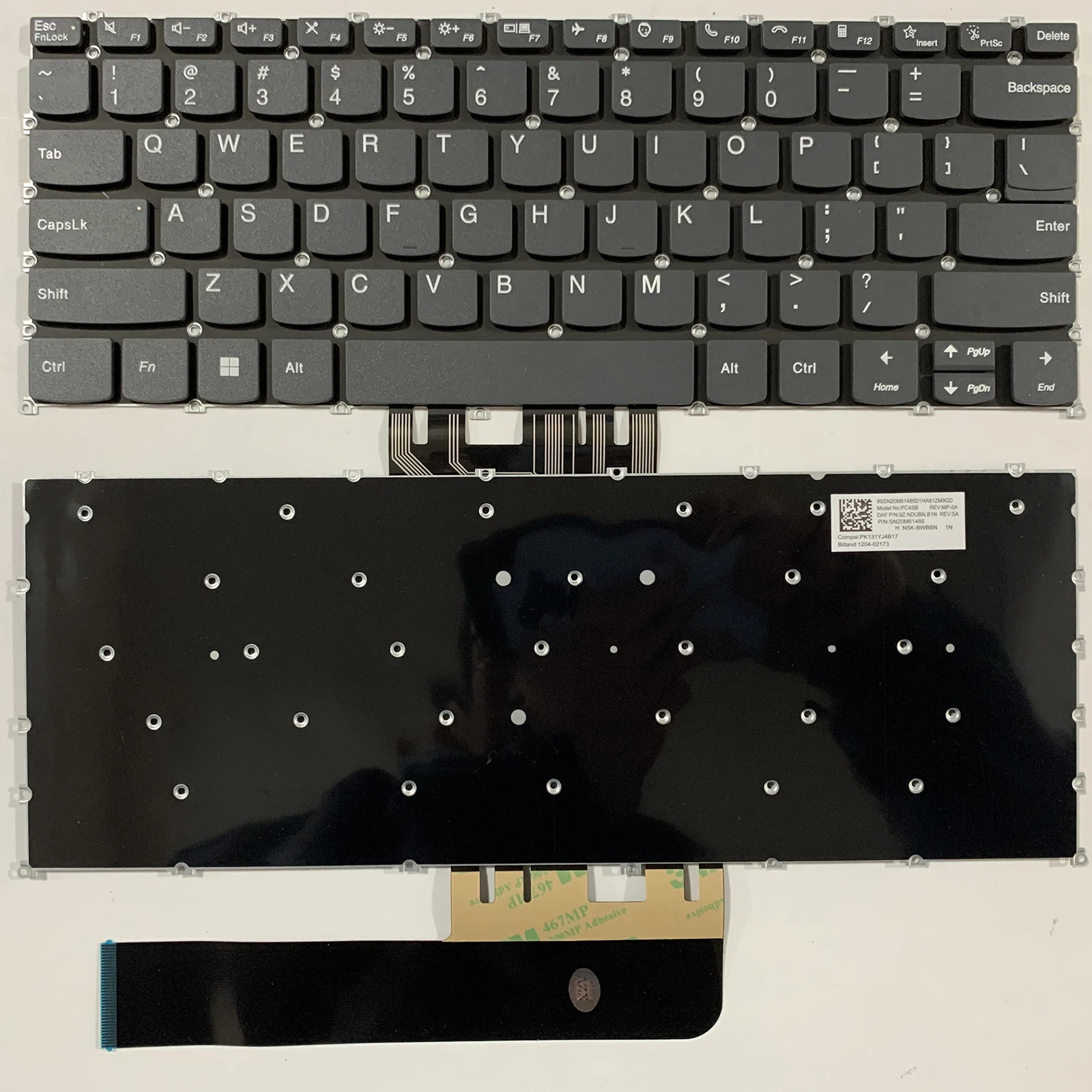 

Laptop keyboard US Layout for Lenovo ThinkBook Yoga G2 IAP Yoga 14s 14s Yoga ITL 14s