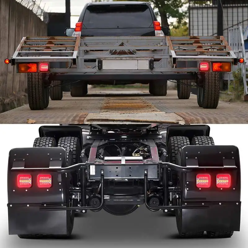 

4 inch Truck Trailer Backup Tail Reverse Light DRL License Plate Light Turn Signal Brake Lamp For Pickup Van 4x4 Bus RV 12V 24V