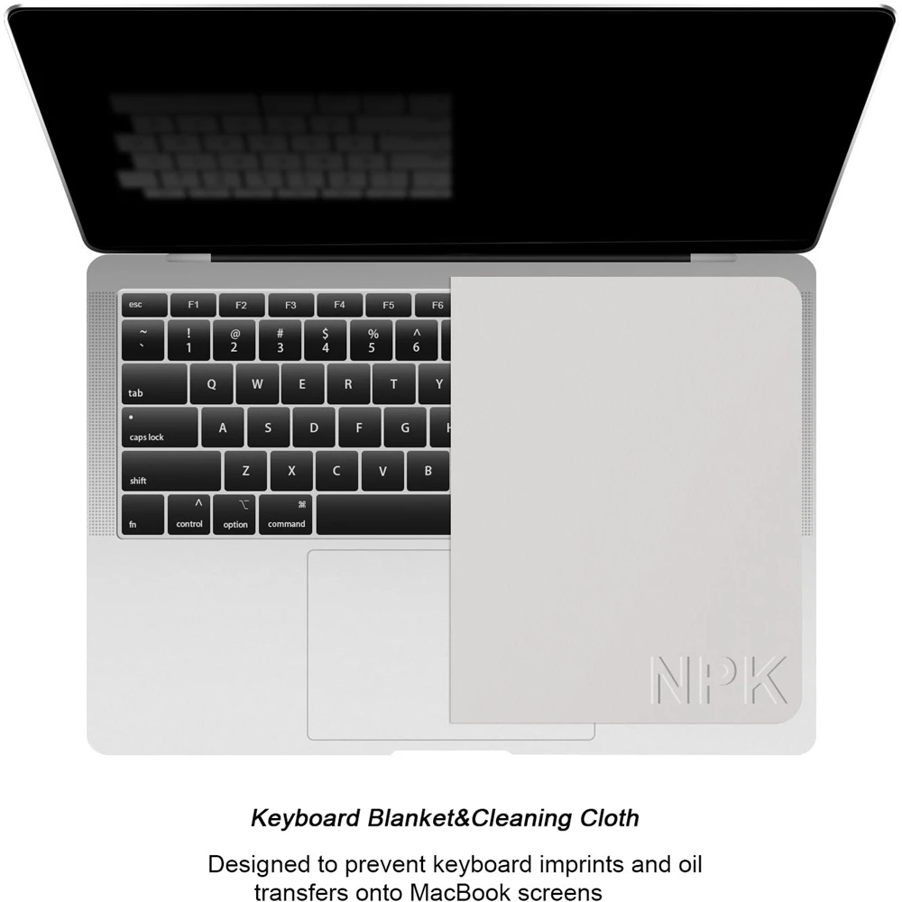 Lapisan Pelindung Mikrofiber Tahan Debu Notebook Keyboard Sawit Selimut Penutup Layar Laptop Kain Pembersih untuk MacBook Pro13/15/16 Inci