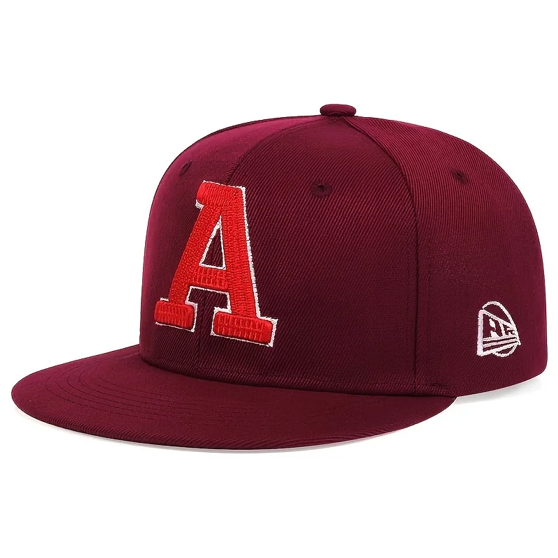 Unisex-Hip-Hop-Hüte mit Buchstaben-Stickerei, für Frühling und Herbst, für den Außenbereich, verstellbar, lässige Baseballkappen, Sonnenschutzhut – Detail 6