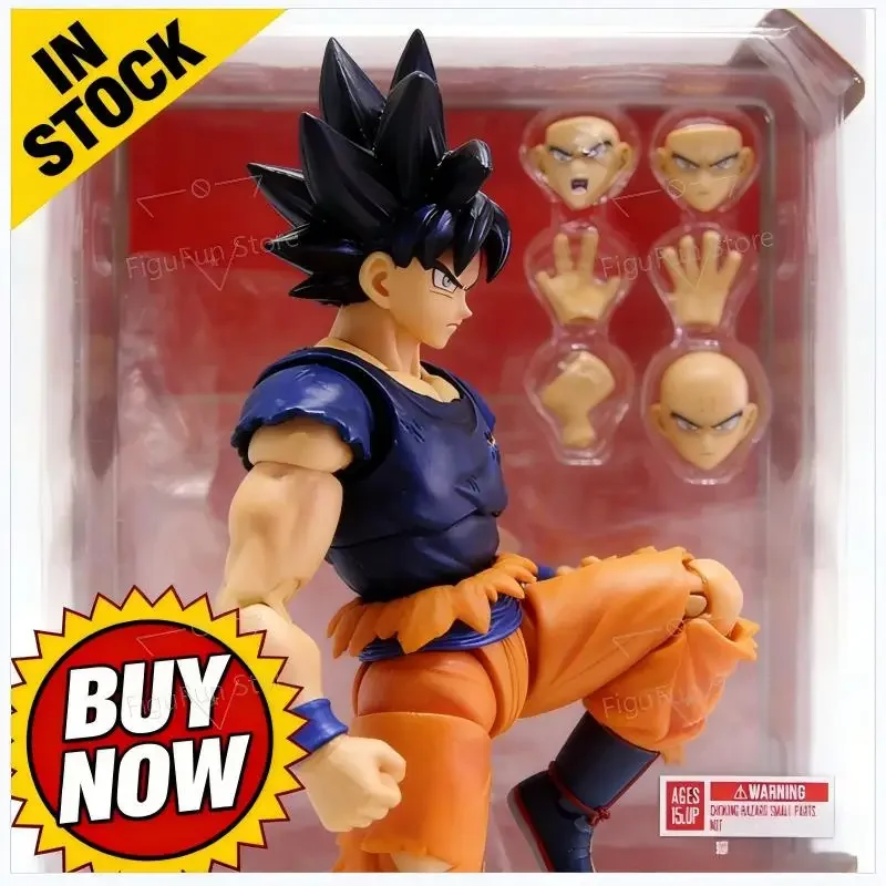 

IN STOCK HOT NEW Dragon Ball Super Son Goku Migatte No Goku Kizashi Action Figure Movable Joints Anime Collection Model Toy